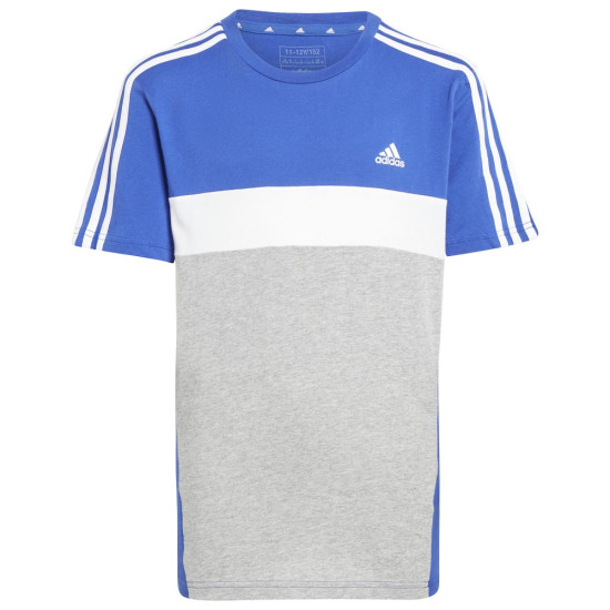 Adidas Παιδική κοντομάνικη μπλούζα Tiberio 3-Stripes Colorblock Cotton Tee
